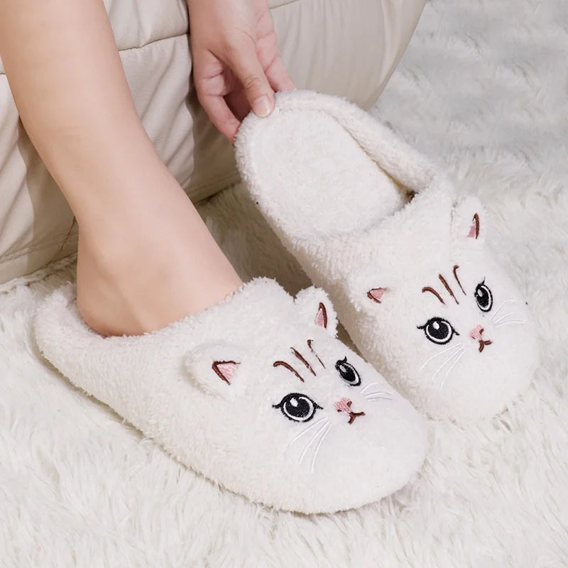 Zillas Cat Plush Slippers